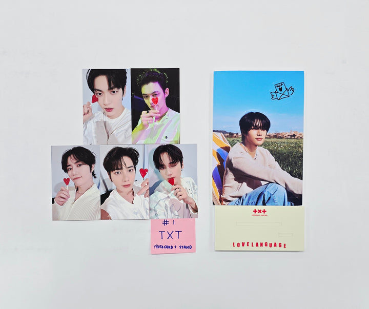 TXT "Love Language" - Broadcast Photocard, Stand Set [26.04.15]