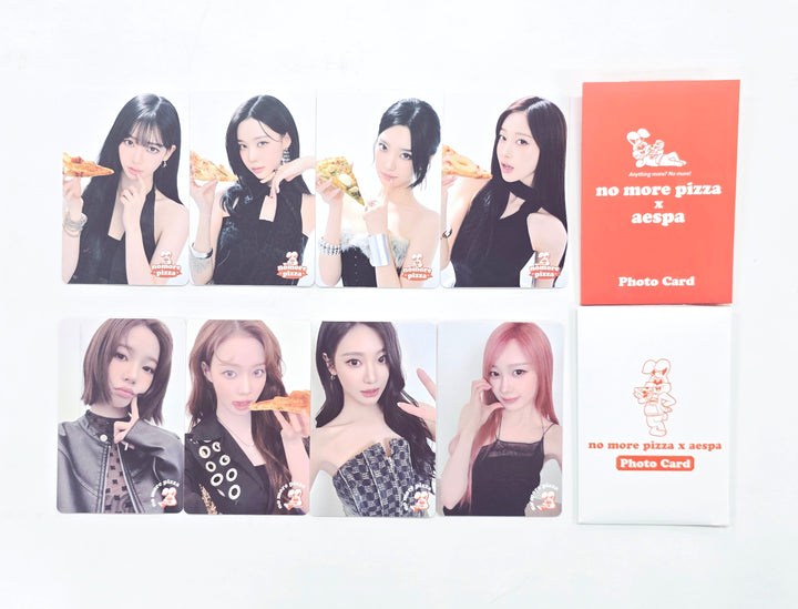 AESPA x no more Pizza - Event Photocards Set (4ea) [26.04.16]
