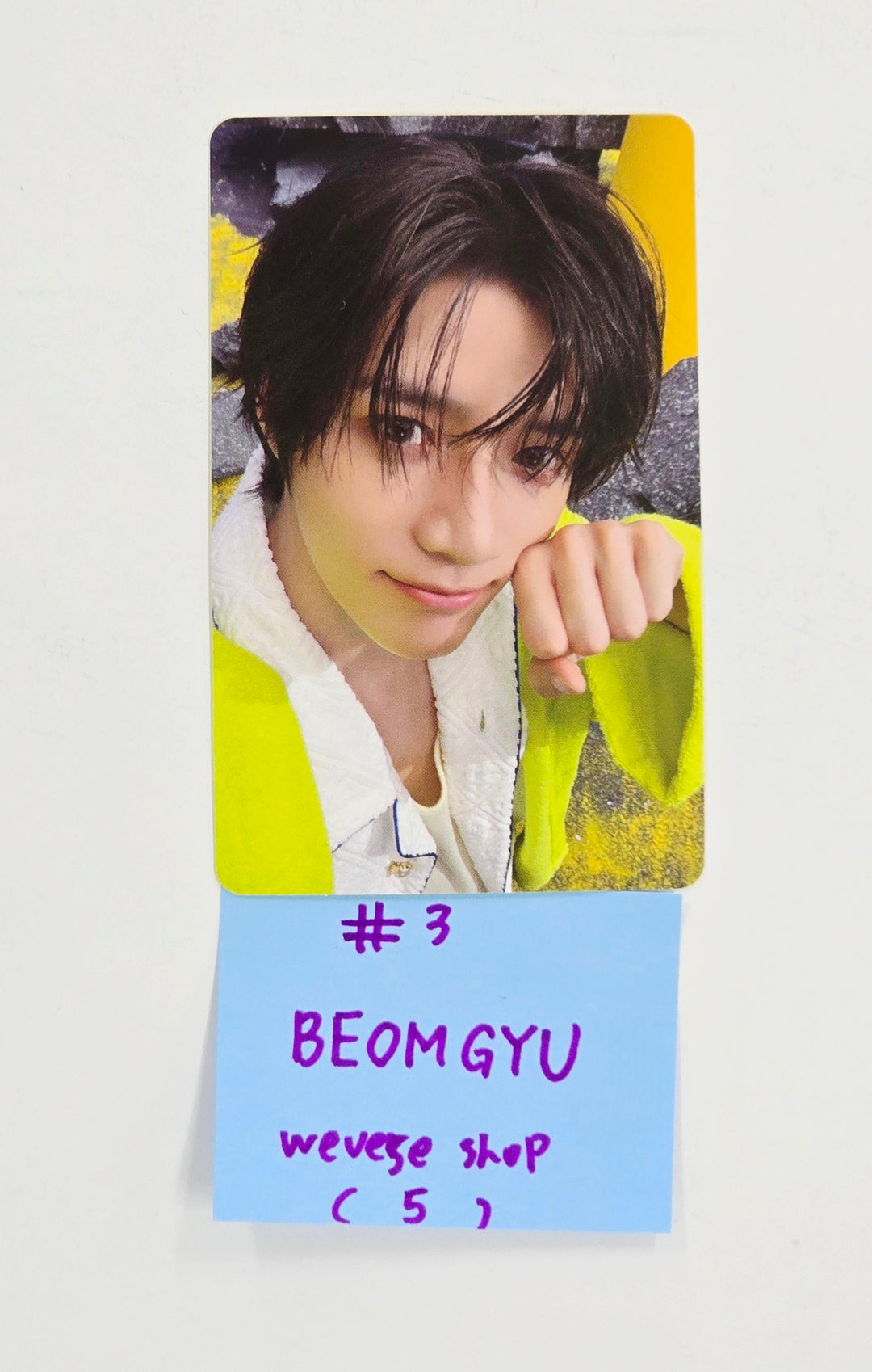 TXT "7TH YEAR: 가시덤불에 잠시 바람이 멈췄을 때" - Weverse Shop Pre-Order Benefit Photocard [26.04.16]