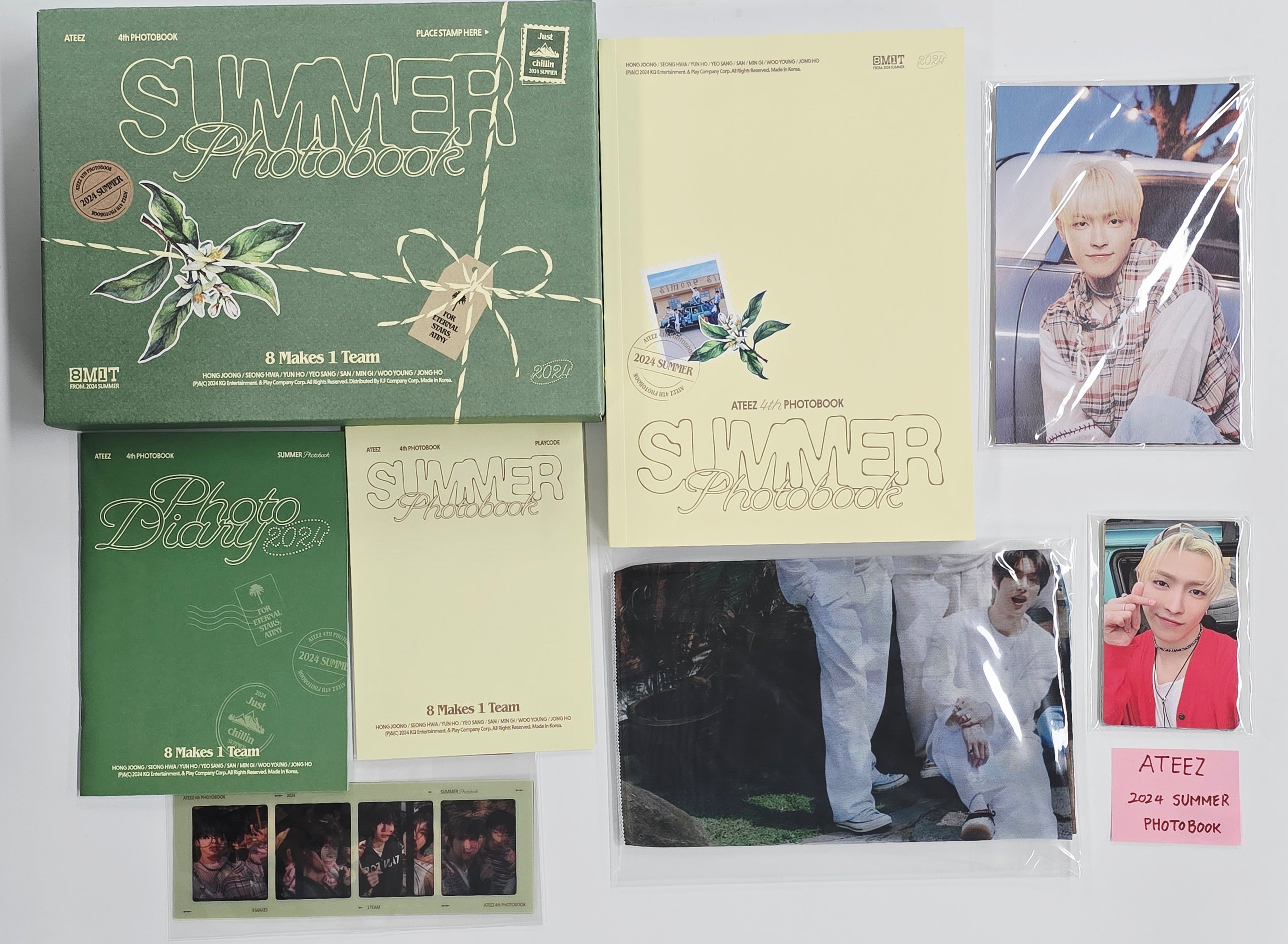 ATEEZ - 2024 SUMMER Photobook Set [26.04.17]