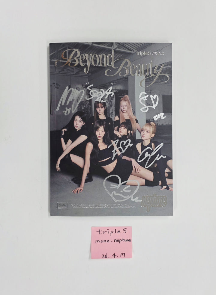 TripleS_msnz (NEPTUNE) "Beyond Beauty" - Hand Autographed(Signed) Promo Album [26.04.17]