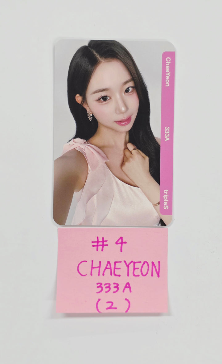 TripleS - OT24 "My Secret New Zone" Seoul Concert Farewell Party Binary02 Double Class Objekt(333A) Photocard [26.04.17]