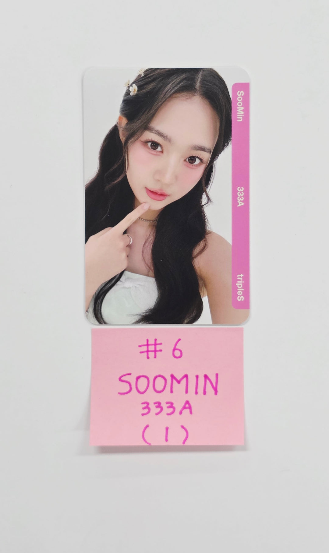 TripleS - OT24 "My Secret New Zone" Seoul Concert Farewell Party Binary02 Double Class Objekt(333A) Photocard [26.04.17]