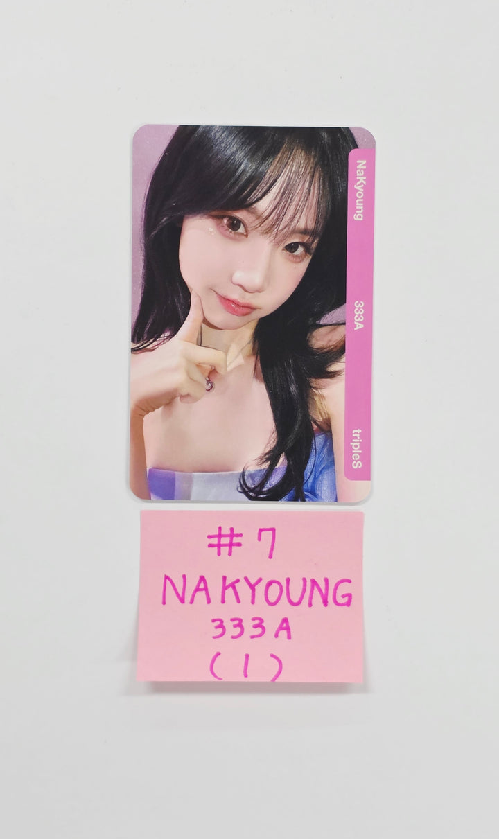 TripleS - OT24 "My Secret New Zone" Seoul Concert Farewell Party Binary02 Double Class Objekt(333A) Photocard [26.04.17]