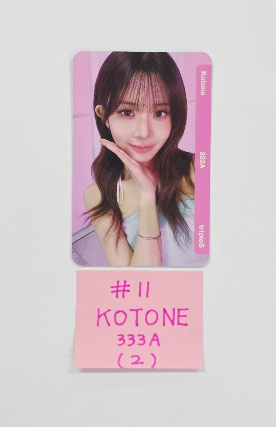 TripleS - OT24 "My Secret New Zone" Seoul Concert Farewell Party Binary02 Double Class Objekt(333A) Photocard [26.04.17]