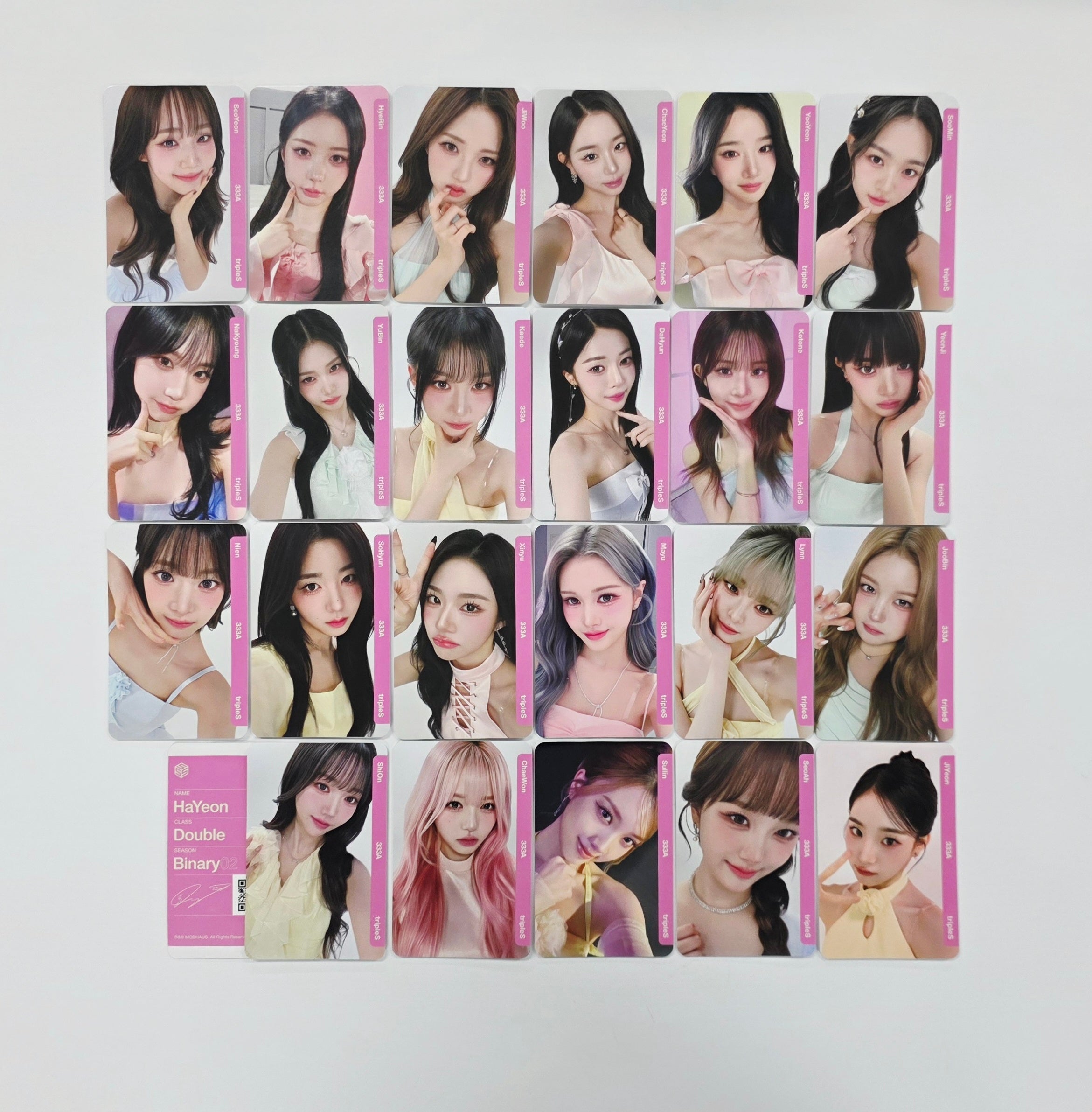 tripleS ソヒョン サイン ポラロイド tripleS assemble24 signed polaroid shion | Mercari