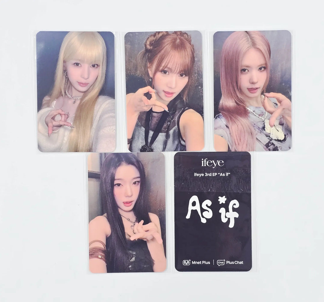 IFEYE "As if" - Mnet Plus Chat Pre-Order Benefit Photocard (minibeam Ver.) [26.04.20]