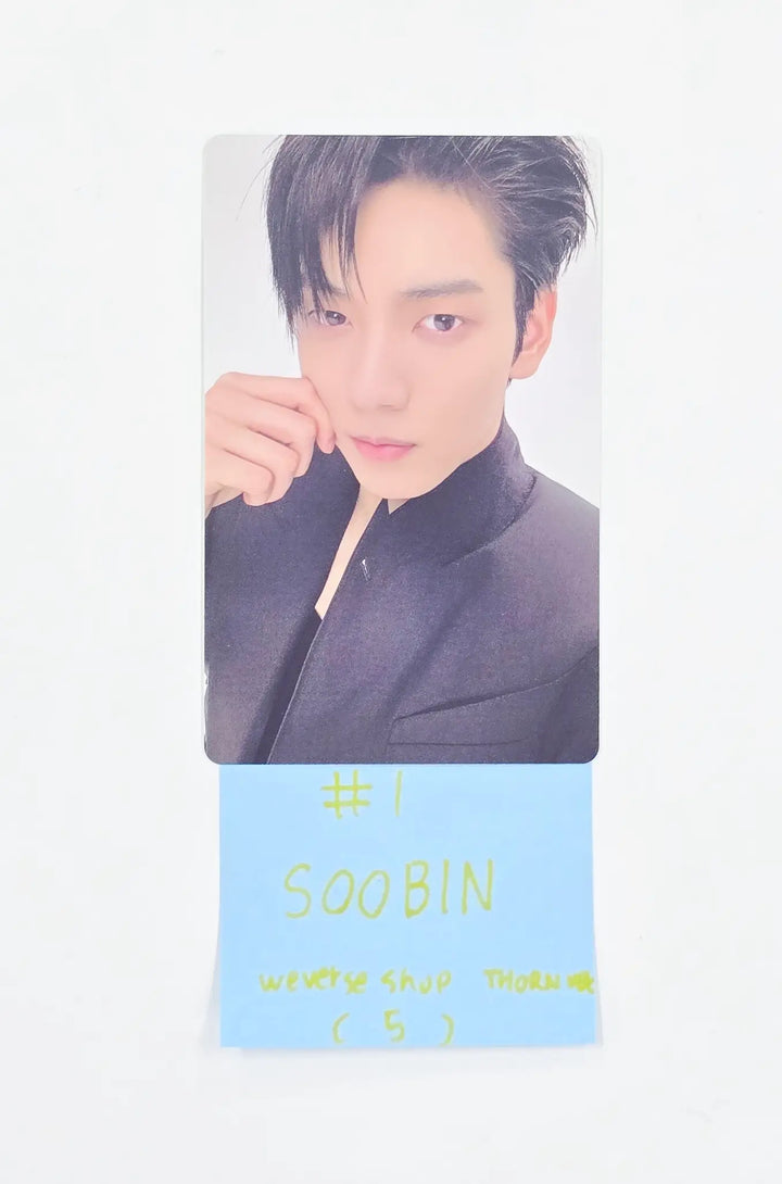 TXT "7TH YEAR: 가시덤불에 잠시 바람이 멈췄을 때" - Weverse Shop Pre-Order Benefit Photocard (THORN Ver.) [26.04.20]