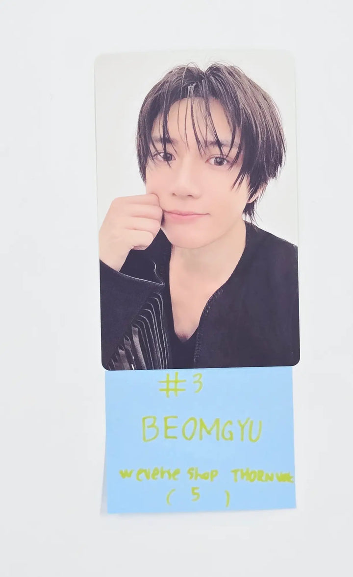 TXT "7TH YEAR: 가시덤불에 잠시 바람이 멈췄을 때" - Weverse Shop Pre-Order Benefit Photocard (THORN Ver.) [26.04.20]
