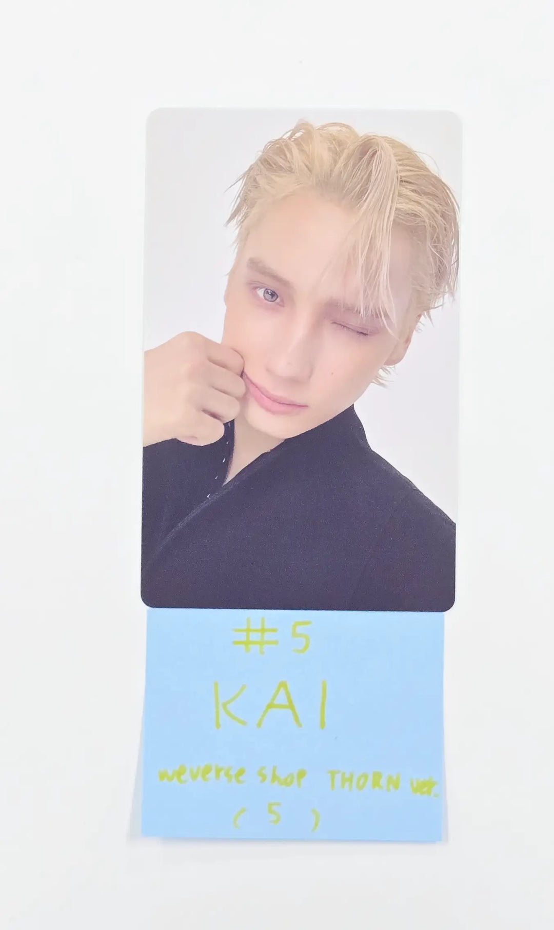 TXT "7TH YEAR: 가시덤불에 잠시 바람이 멈췄을 때" - Weverse Shop Pre-Order Benefit Photocard (THORN Ver.) [26.04.20]