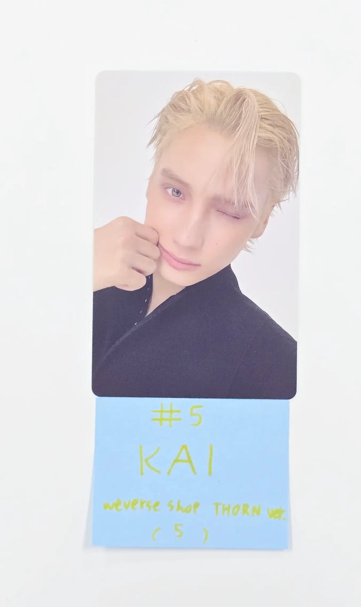 TXT "7TH YEAR: 가시덤불에 잠시 바람이 멈췄을 때" - Weverse Shop Pre-Order Benefit Photocard (THORN Ver.) [26.04.20]