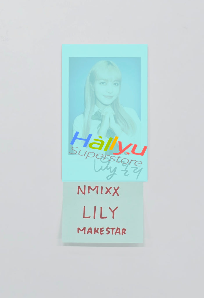 LILY (of NMIXX) - Hand Autographed(Signed) Polaroid [26.04.22