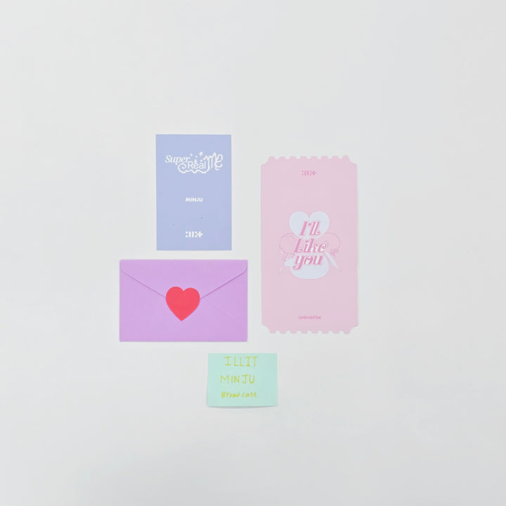 ILLIT - Broadcast Hand Autographed(Signed) Photocard + Photo Ticket Set [26.04.22] Must Read !
