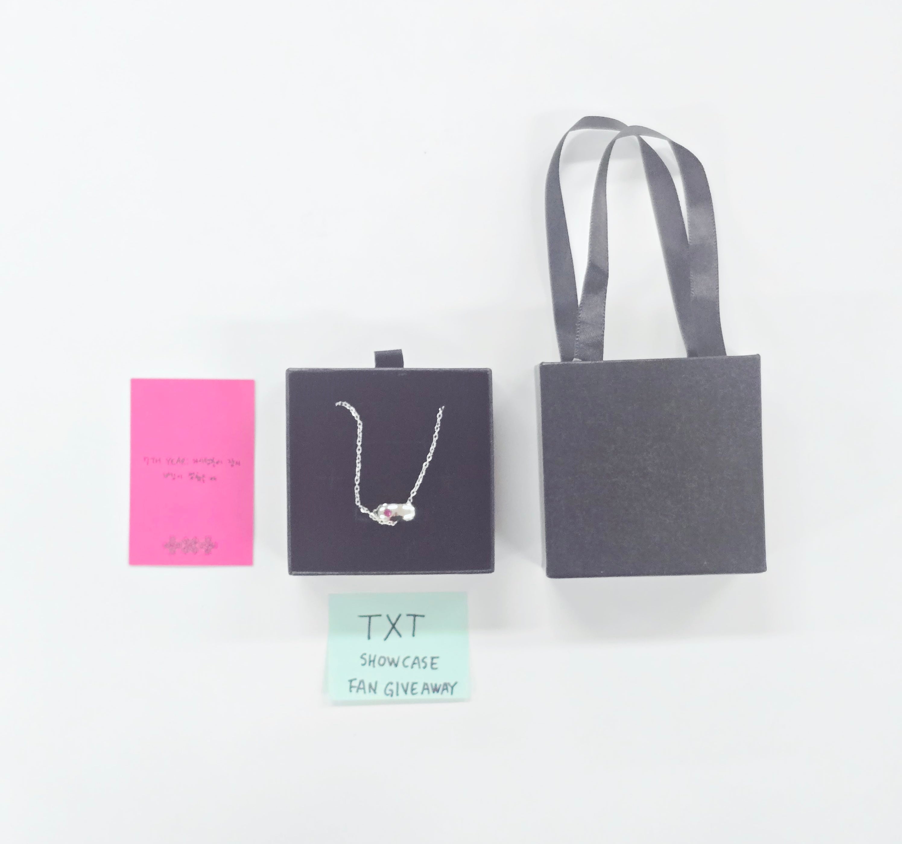 TXT - Showcase Fan Giveaway Ring Necklace [26.04.22