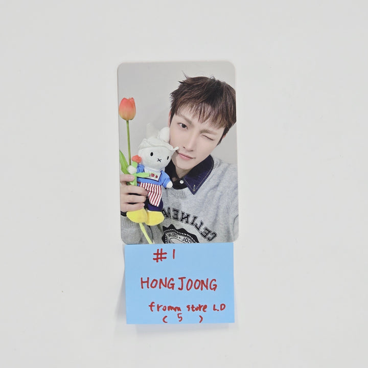 ATEEZ "GOLDEN HOUR : Part.4" - Fromm Store Lucky Draw Event Photocard [26.04.24]