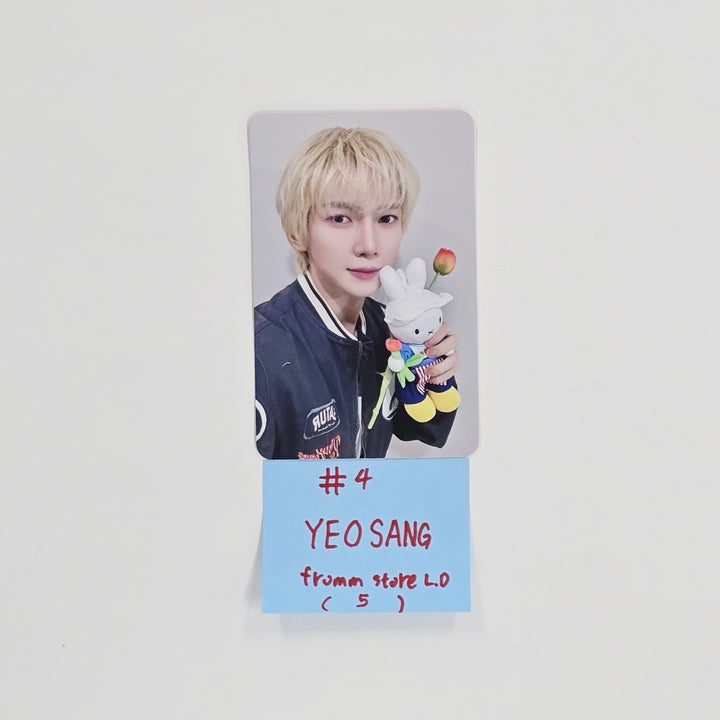 ATEEZ "GOLDEN HOUR : Part.4" - Fromm Store Lucky Draw Event Photocard [26.04.24]