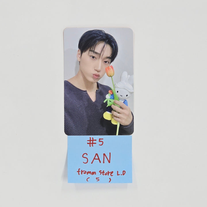 ATEEZ "GOLDEN HOUR : Part.4" - Fromm Store Lucky Draw Event Photocard [26.04.24]