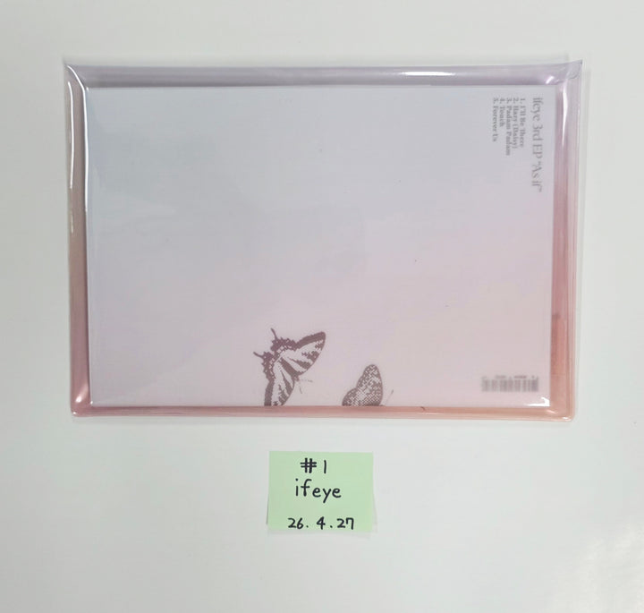 IFEYE "As if" - Hand Autographed(Signed) Promo Album [26.04.27]