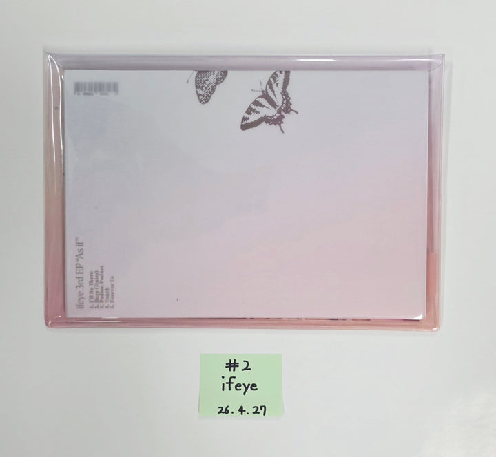 IFEYE "As if" - Hand Autographed(Signed) Promo Album [26.04.27]