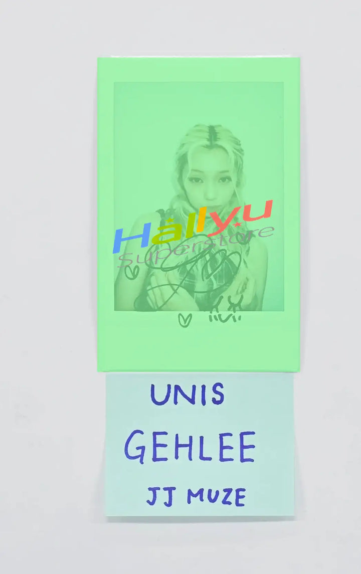 GEHLEE (of UNIS) - Hand Autographed(Signed) Polaroid [26.04.27]