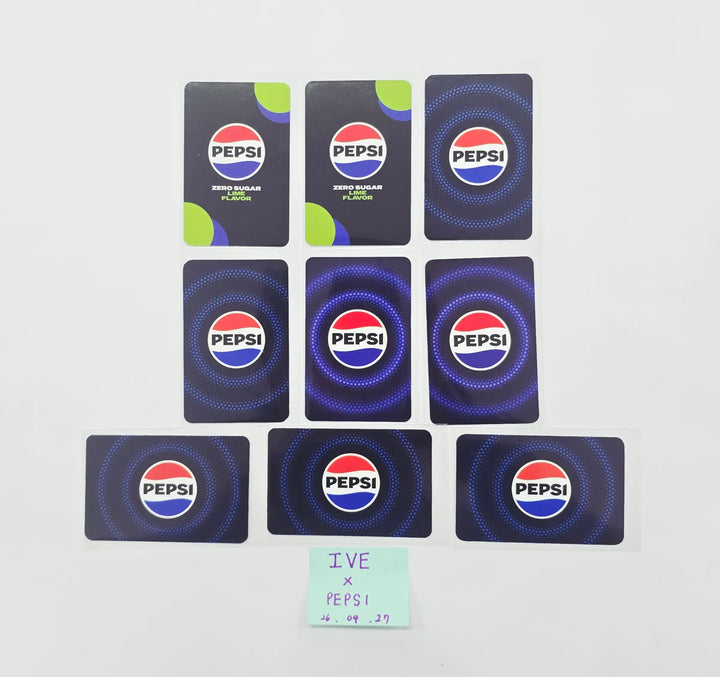 IVE - "Pepsi x IVE" Event PVC Photocard Set [26.04.27]