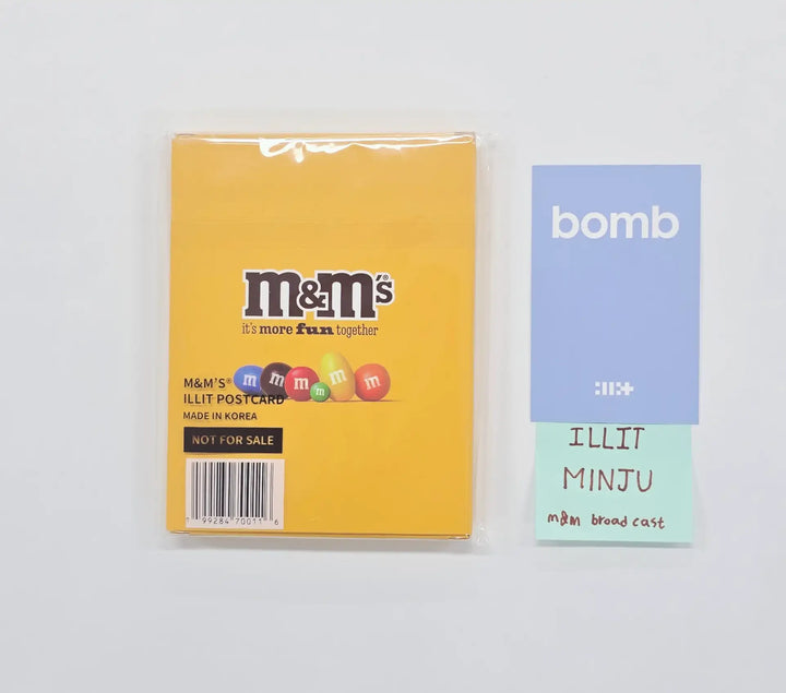MINJU (of ILLIT) - M &amp; M Broadcast Photocard, Postcard [26.04.27]