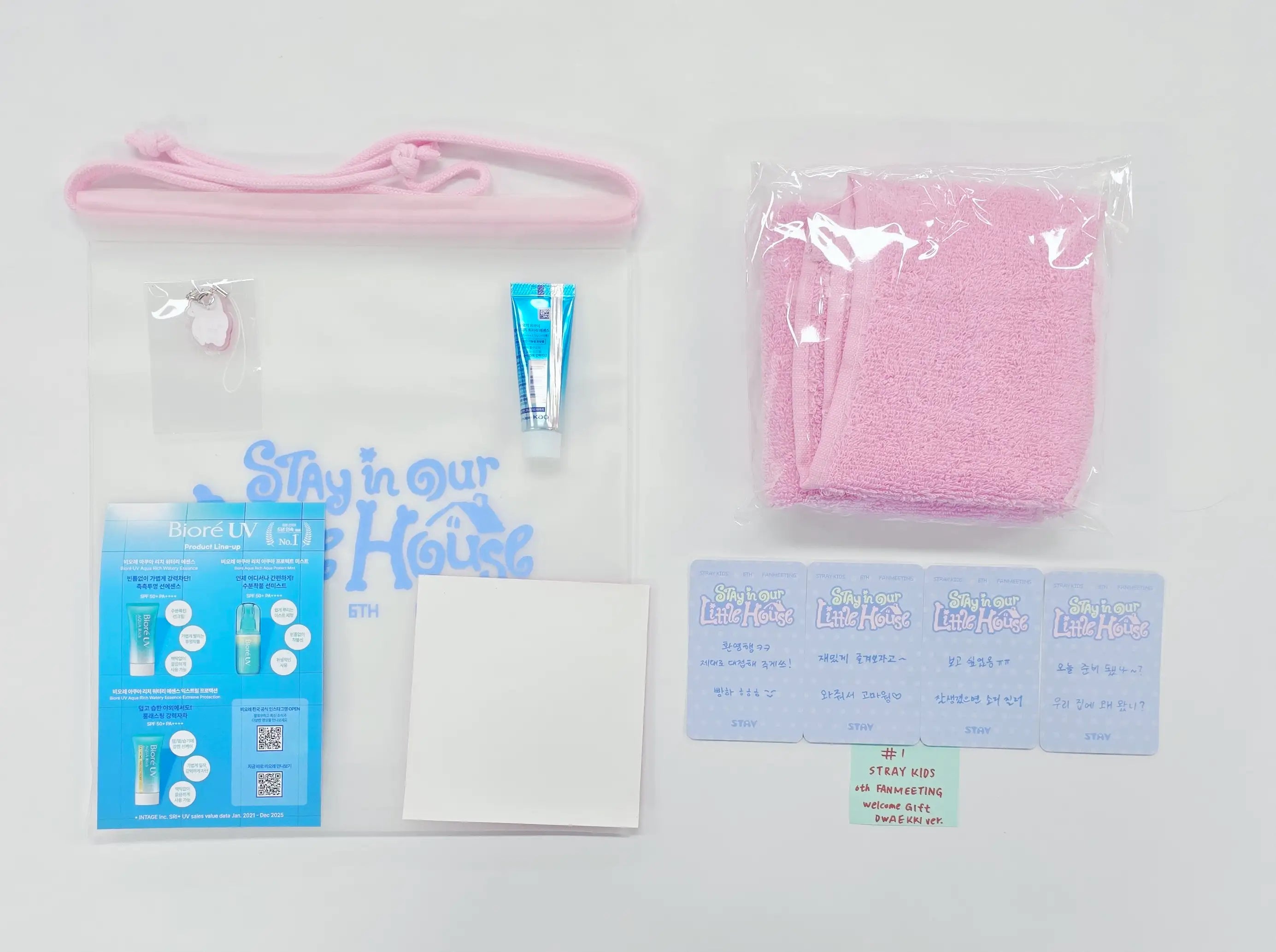 Stray Kids - 6th Fanmeeting Welcome Gift Photocards Set (4ea) + MD [26.04.27]