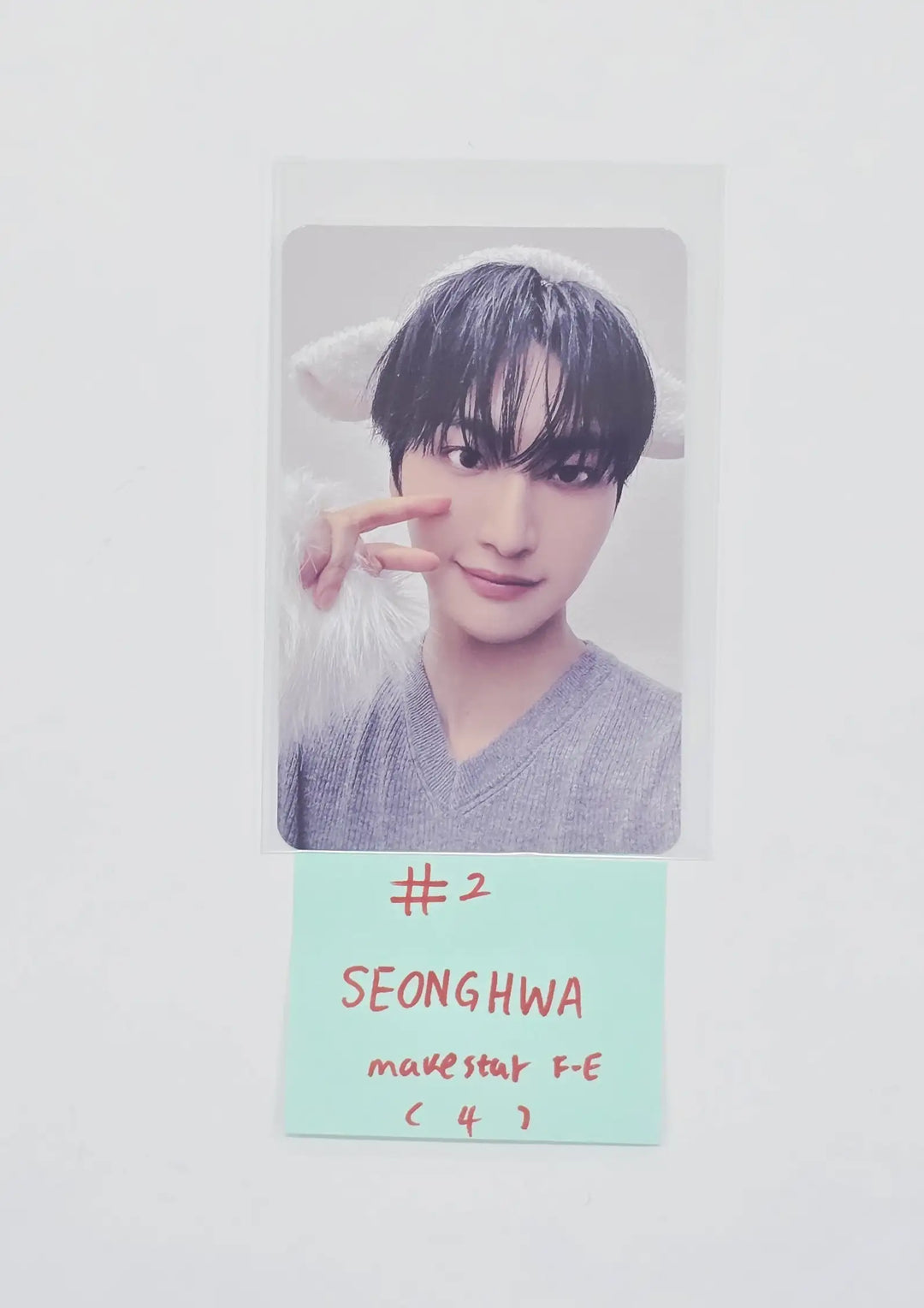 ATEEZ "GOLDEN HOUR : Part.4" - Makestar Fansign Event Photocard (POCAALBUM Ver.) R4 [26.04.27]