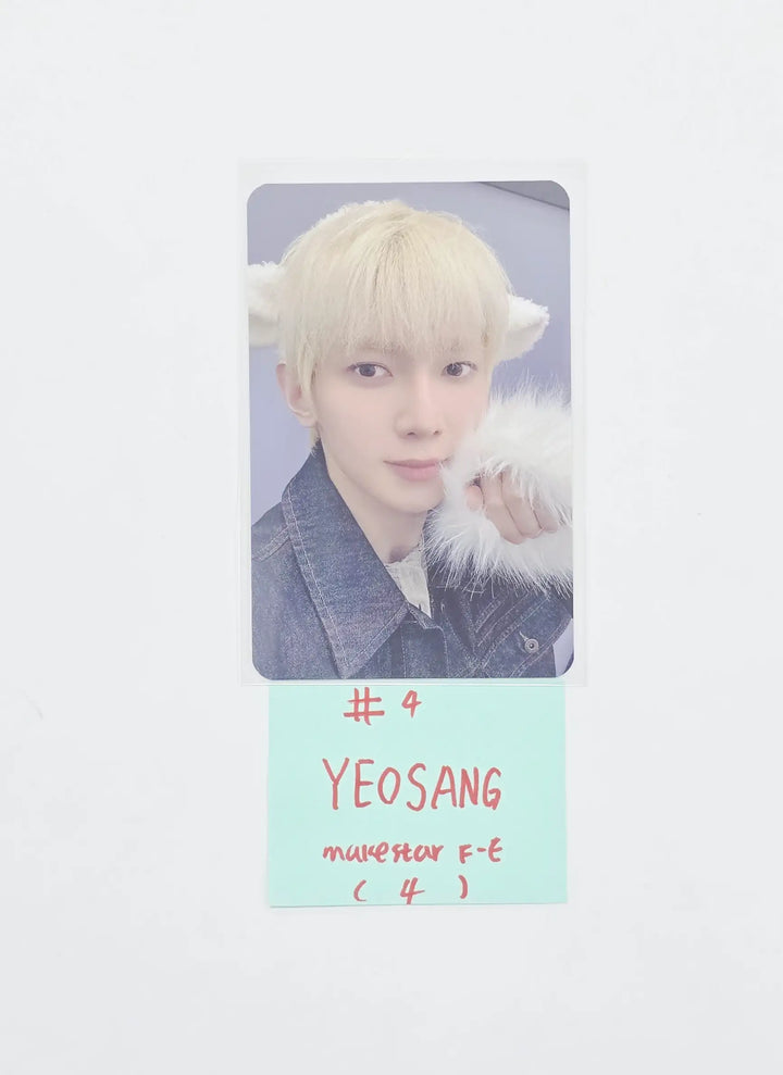 ATEEZ "GOLDEN HOUR : Part.4" - Makestar Fansign Event Photocard (POCAALBUM Ver.) R4 [26.04.27]