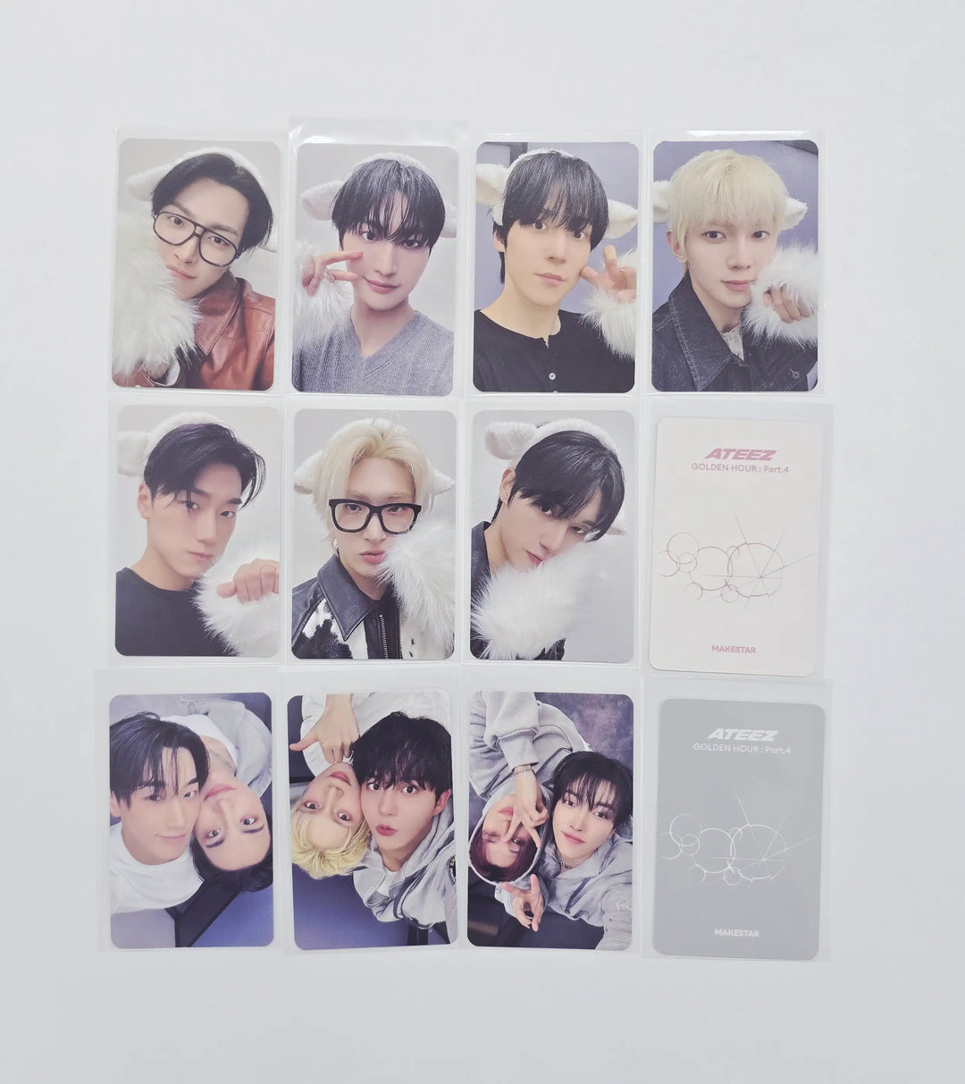 ATEEZ "GOLDEN HOUR : Part.4" - Makestar Fansign Event Photocard (POCAALBUM Ver.) R4 [26.04.27]