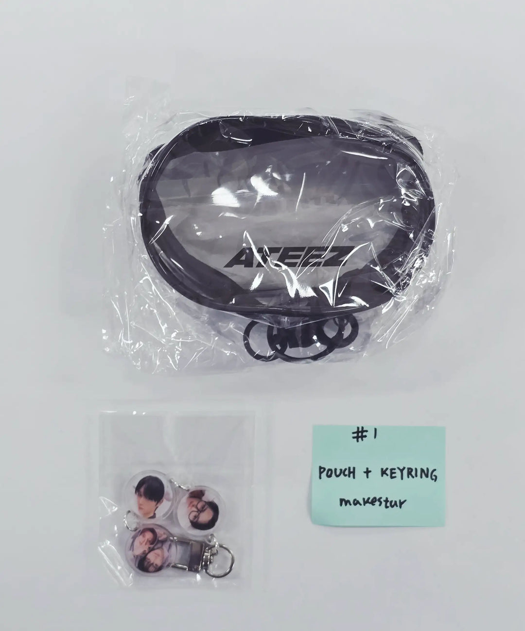 ATEEZ "GOLDEN HOUR : Part.4" - Makestar Fansign Event Pouch, Acrylic Keyring [26.04.27]