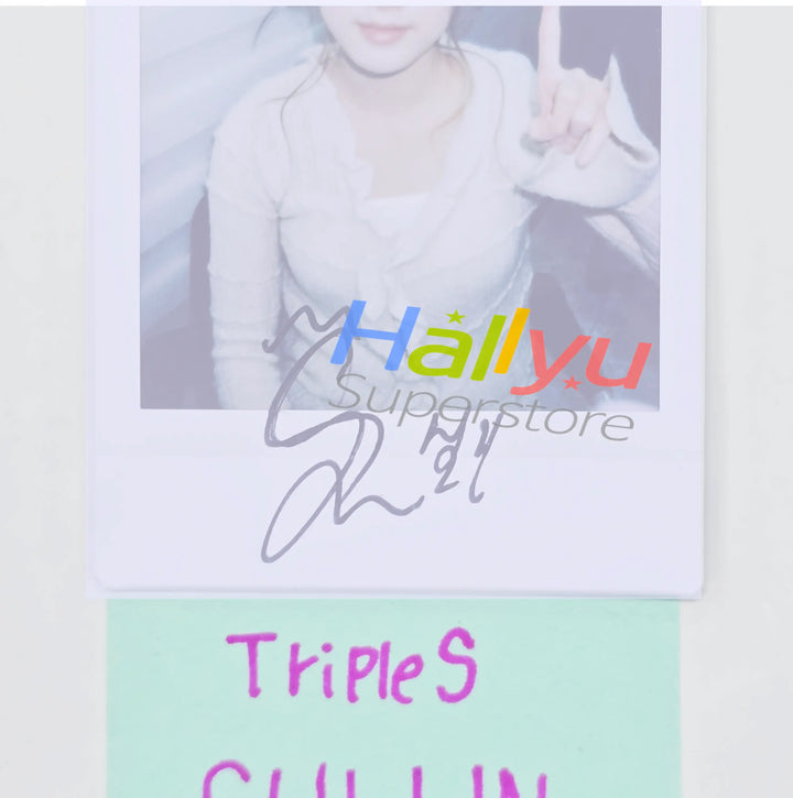 SULLIN (of TripleS) - Hand Autographed(Signed) Polaroid [26.04.27]