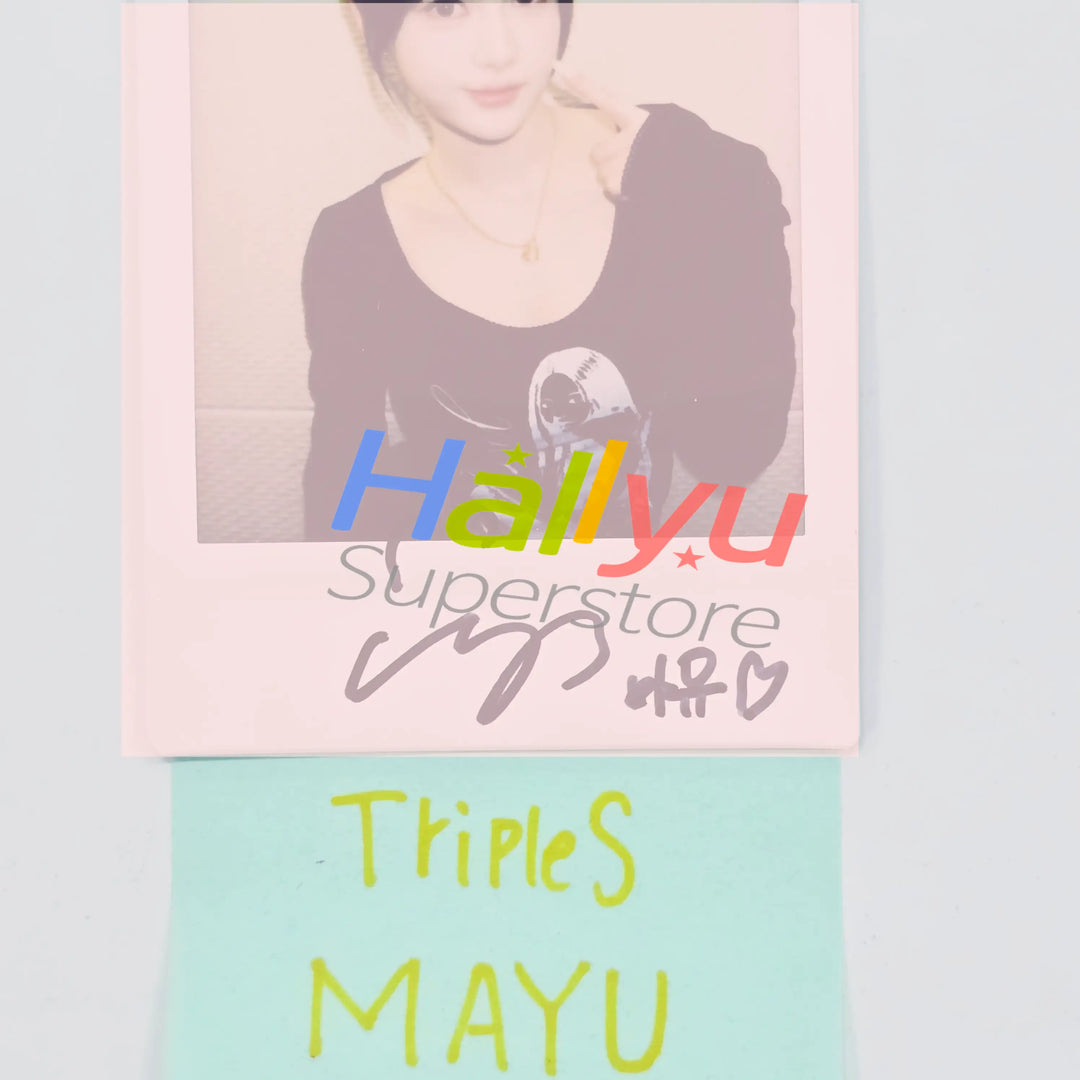 MAYU (of TripleS) - Hand Autographed(Signed) Polaroid [26.04.27]