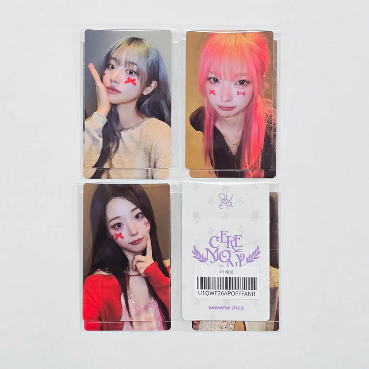QWER "CEREMONY" - Weverse Shop Fansign Event Photocard [26.04.29]