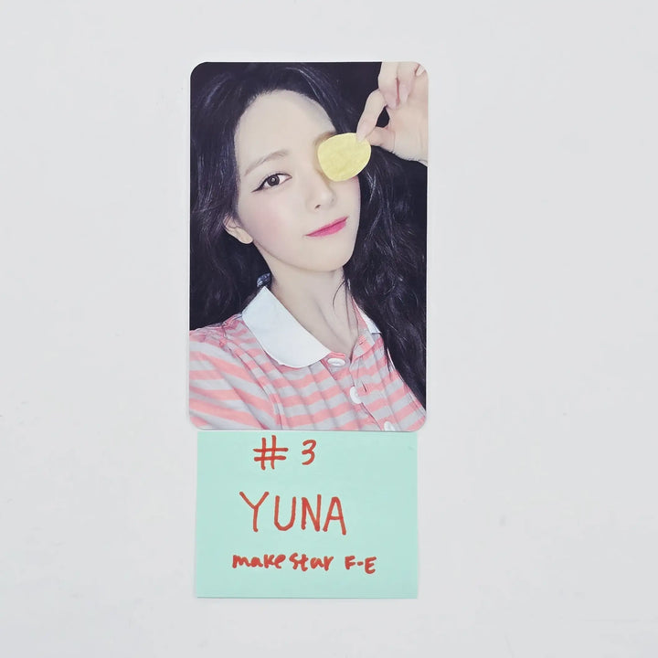YUNA (of ITZY) "Ice Cream" - Makestar Fansign Event Photocard R3 [26.04.30]