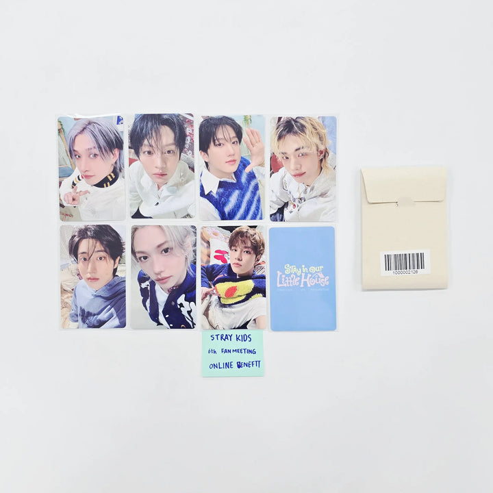 Stray Kids - 6th Fanmeeting "STAY in Our Little House" Official MD Event Photocard Set (8ea) [26.04.30]