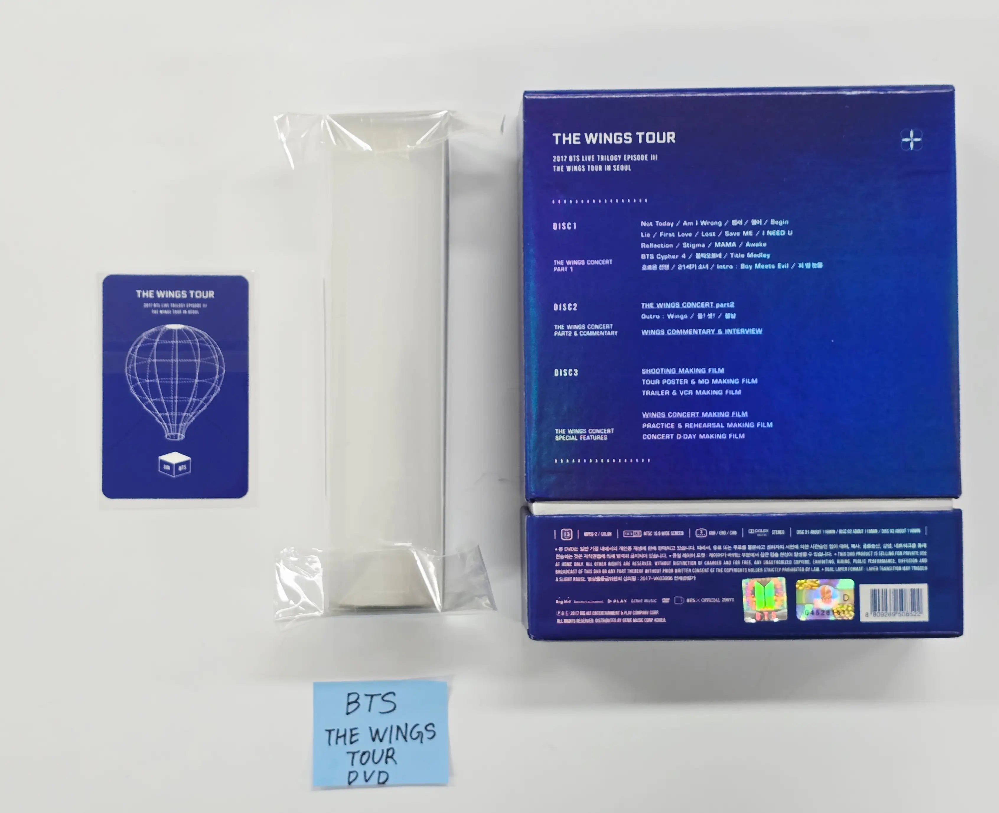 BTS - 2017 Wings DVD [26.04.30] – HALLYUSUPERSTORE