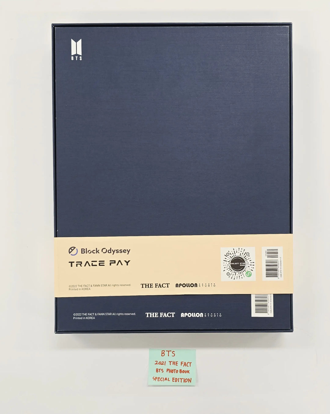 BTS - 2021 THE FACT BTS Photobook Special Edition (CHINA Ver.) [26.04.30]