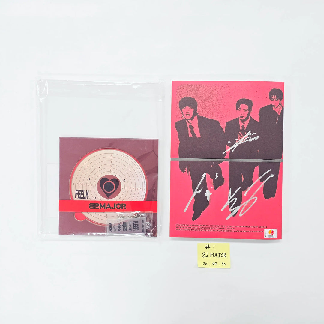 82MAJOR "FEELM" - Hand Autographed(Signed) Promo Album [26.04.30]