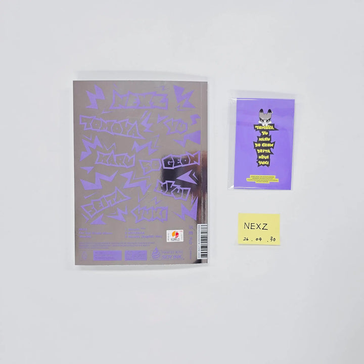 NEXZ "Mmchk" - Hand Autographed(Signed) Promo Album [26.04.30]