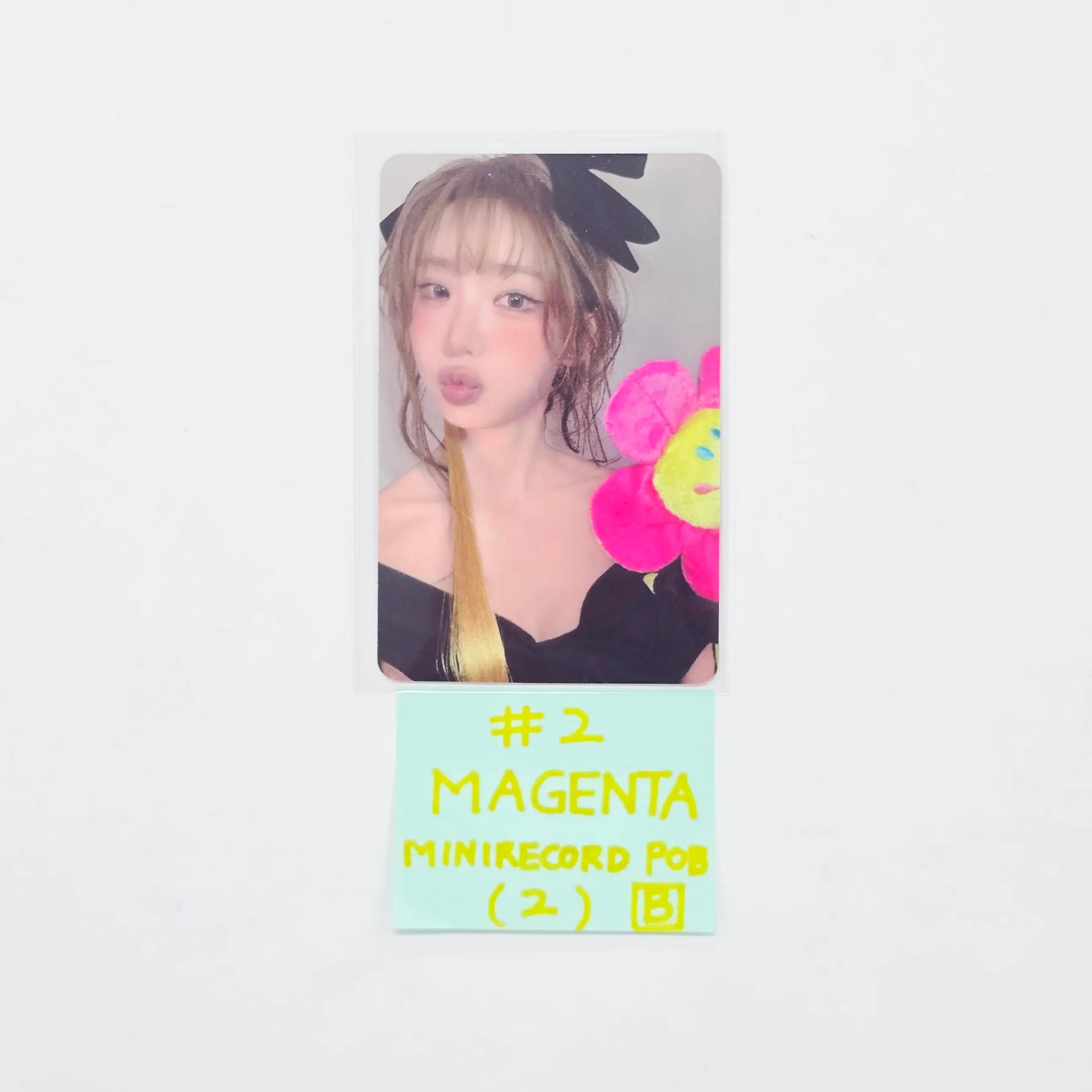 QWER マゼンタ チョダンCEREMONY MINIRECORD 当選者特典 QWER 
