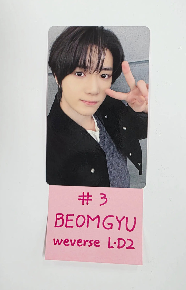 TXT "7TH YEAR: 가시덤불에 잠시 바람이 멈췄을 때" - Weverse Shop Lucky Draw Event Photocard R2 [26.05.04]
