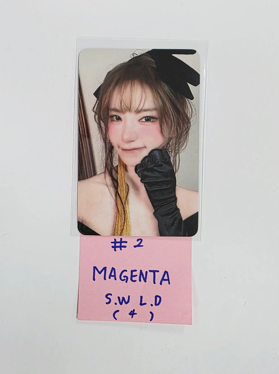 QWER "CEREMONY" - POP-UP Store Soundwave Lucky Draw Event Photocard, Polaroid type Photocard [26.05.04]