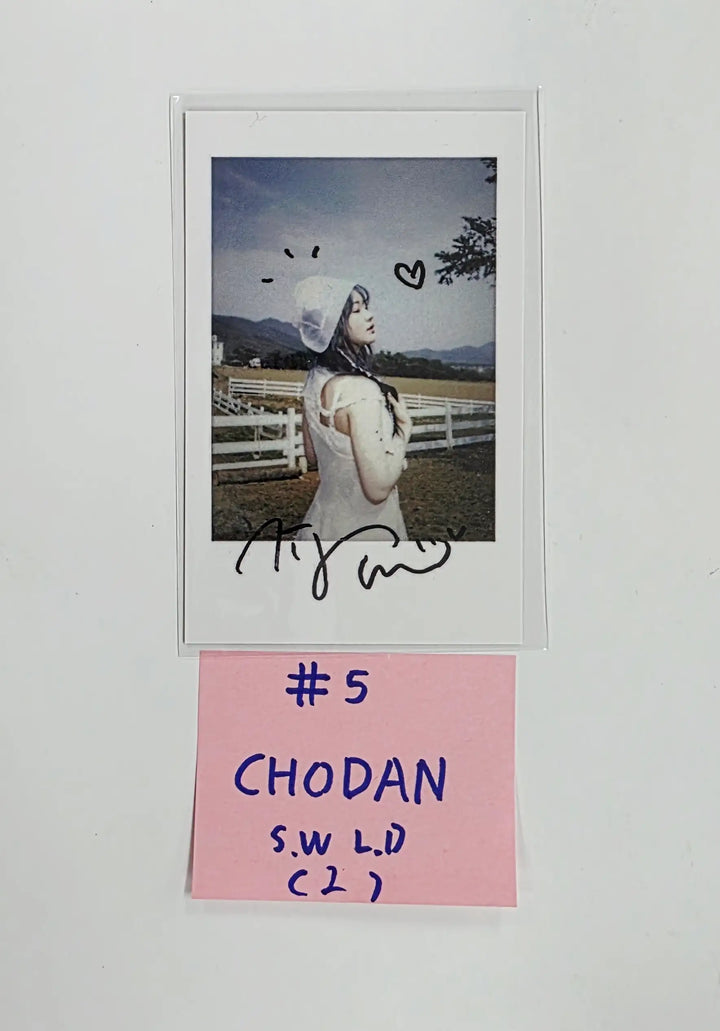 QWER "CEREMONY" - POP-UP Store Soundwave Lucky Draw Event Photocard, Polaroid type Photocard [26.05.04]