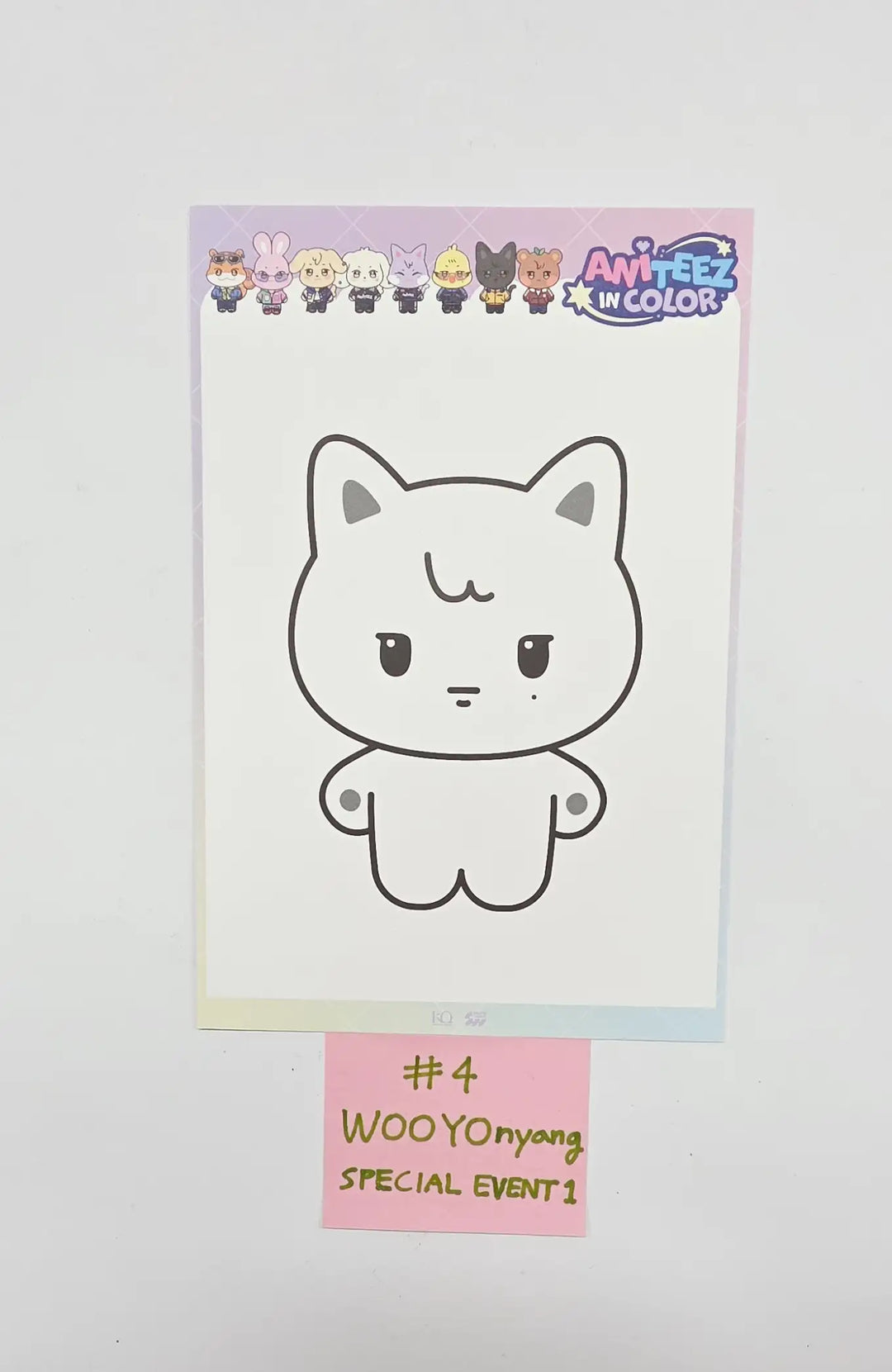ATEEZ "ANITEEZ IN COLOR" - Ateez X Aniteez POP-UP STORE Special Event Gift [26.05.04]