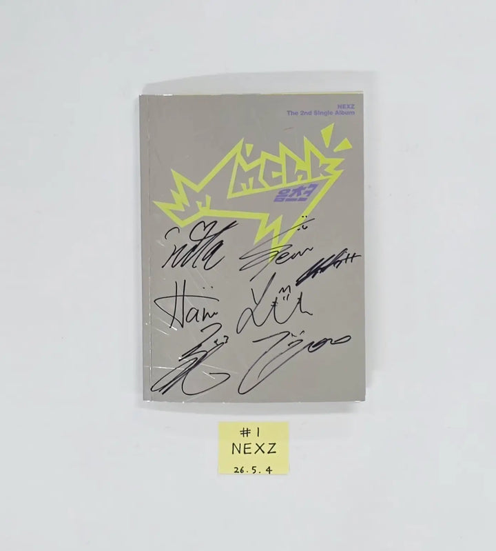 NEXZ "Mmchk" - Hand Autographed(Signed) Promo Album [26.05.04]