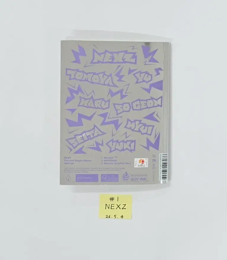NEXZ "Mmchk" - Hand Autographed(Signed) Promo Album [26.05.04]