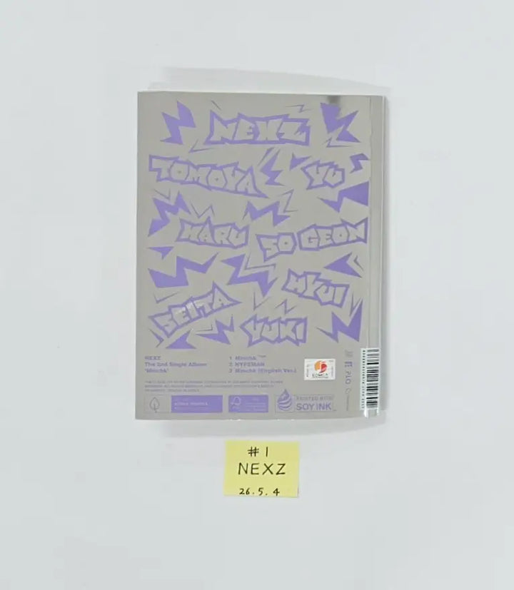 NEXZ "Mmchk" - Hand Autographed(Signed) Promo Album [26.05.04]
