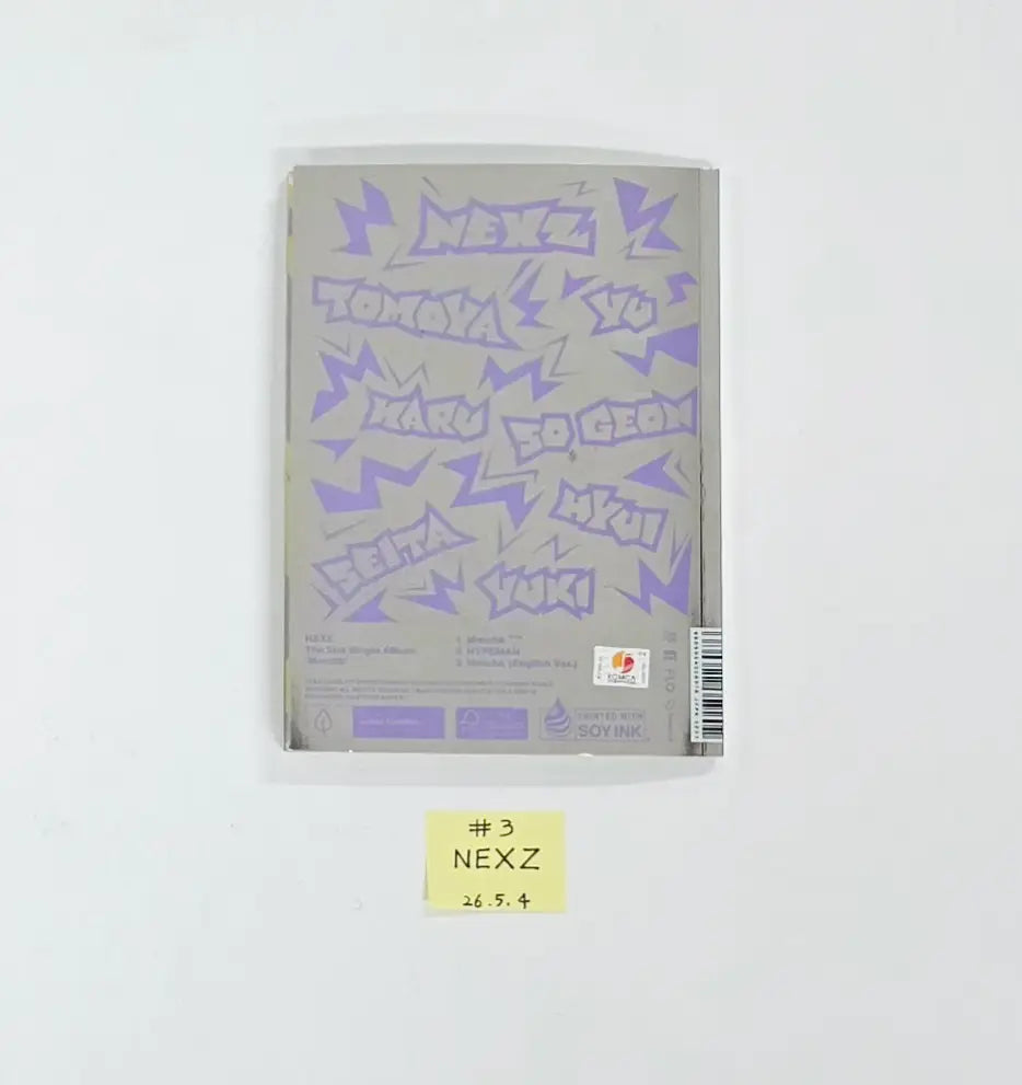 NEXZ "Mmchk" - Hand Autographed(Signed) Promo Album [26.05.04]