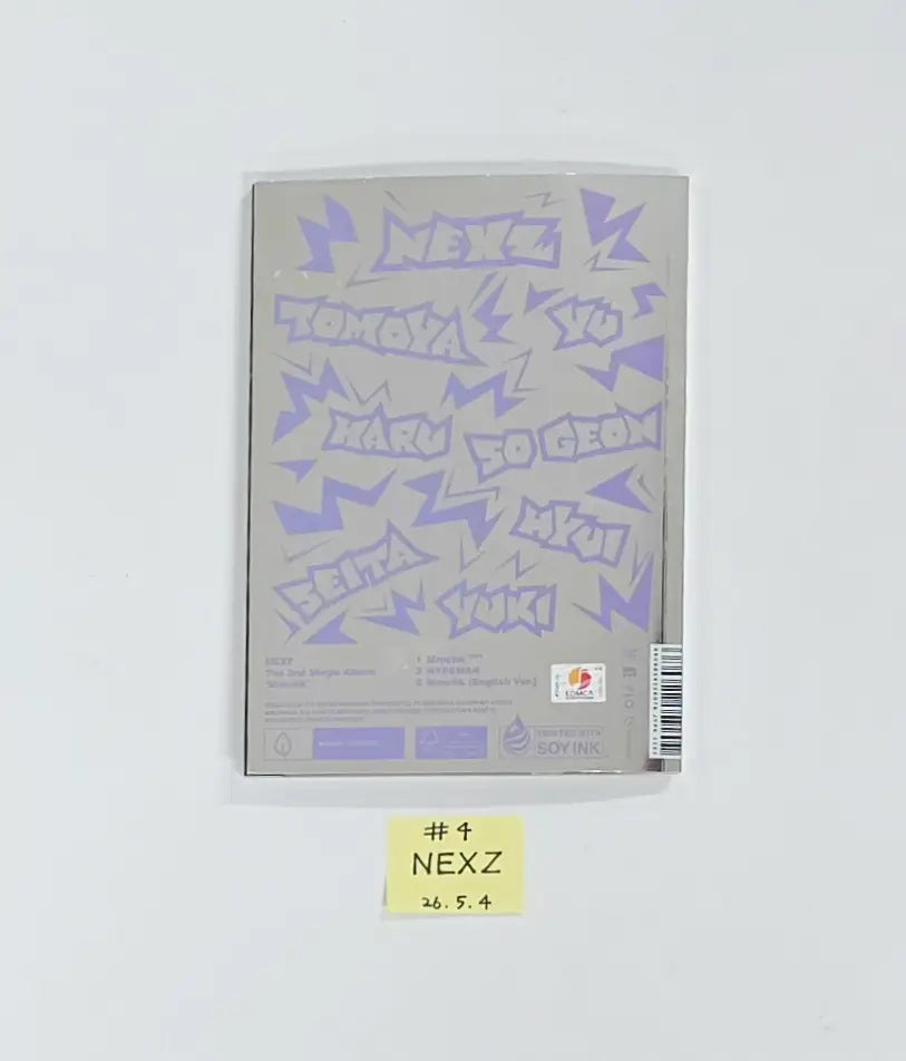 NEXZ "Mmchk" - Hand Autographed(Signed) Promo Album [26.05.04]